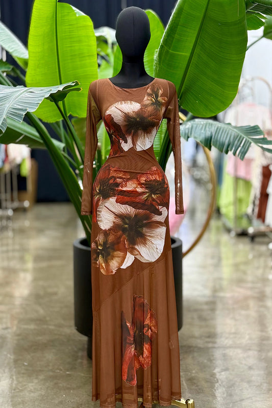 Amber Bloom Dress