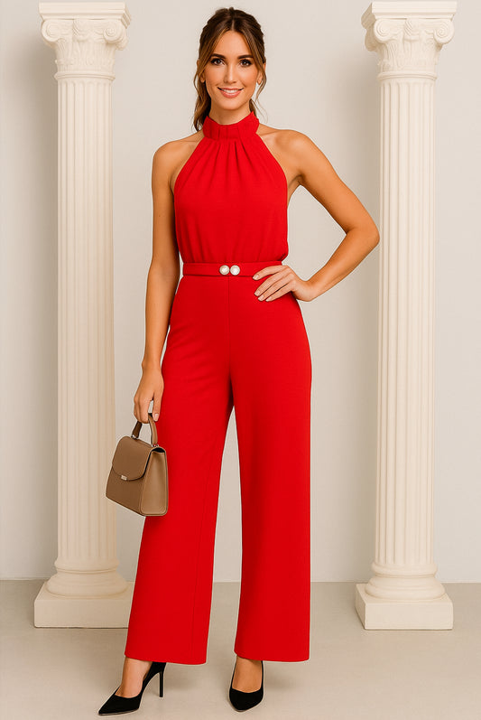 Halter Glam Jumpsuit