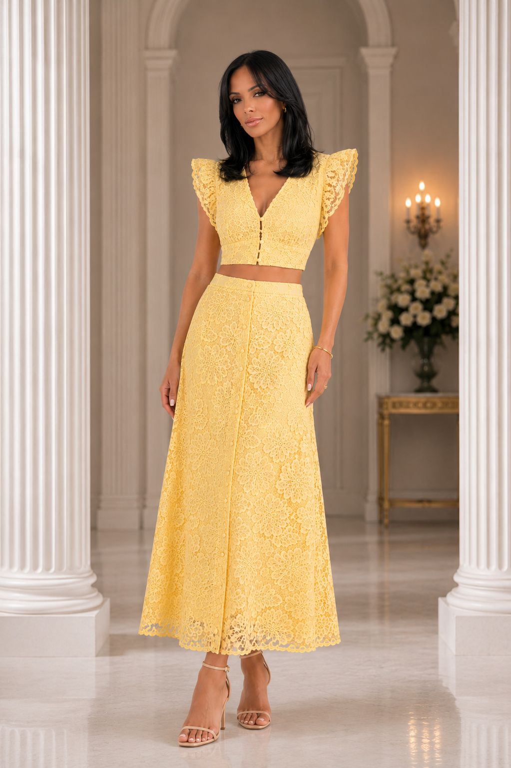 Aurielle Lace Set