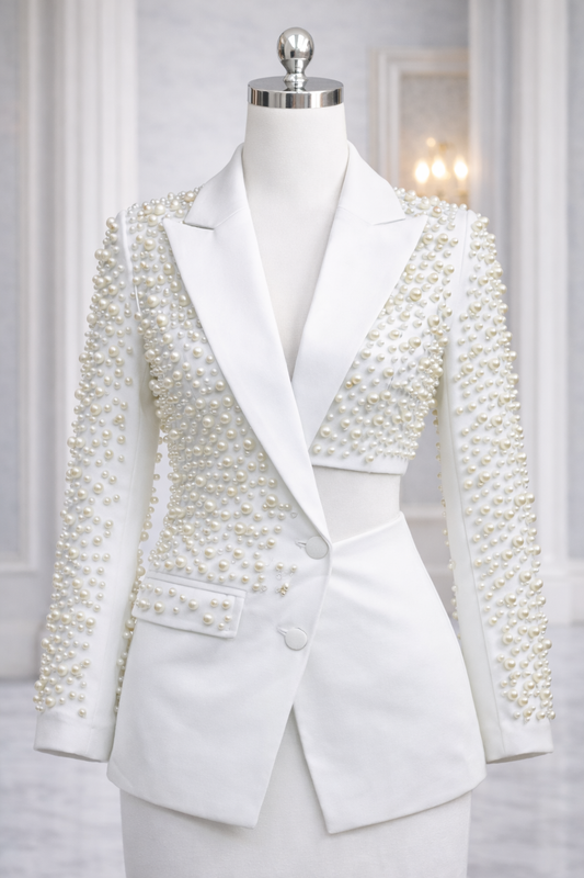 Pearl Statement Blazer