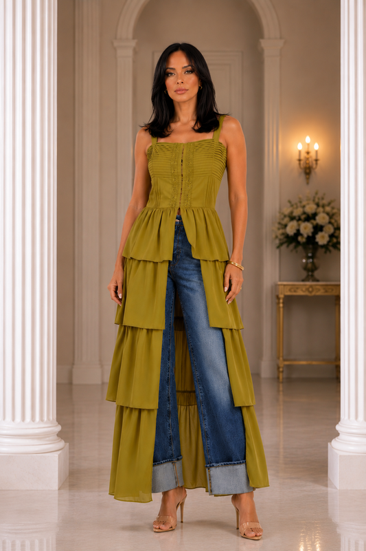 Boho Maxi Top