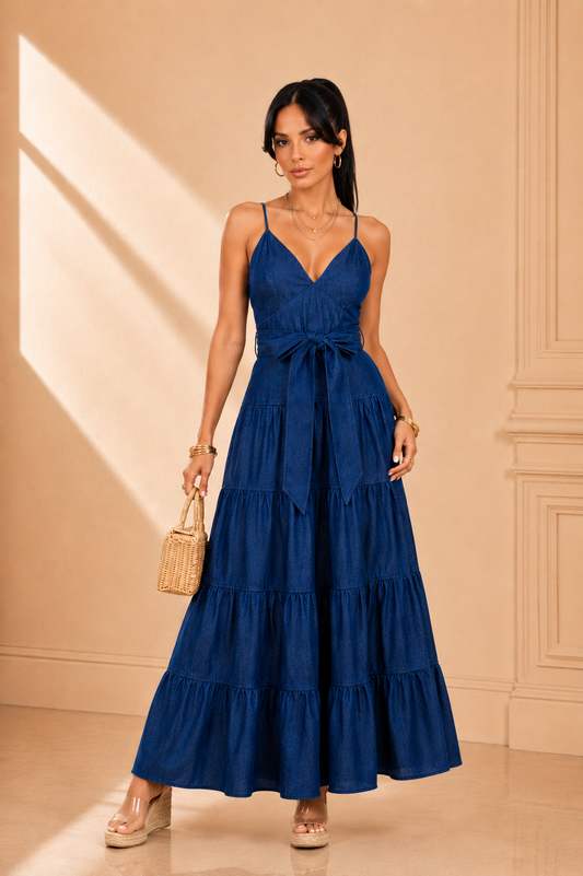 Serenity Denim Maxi