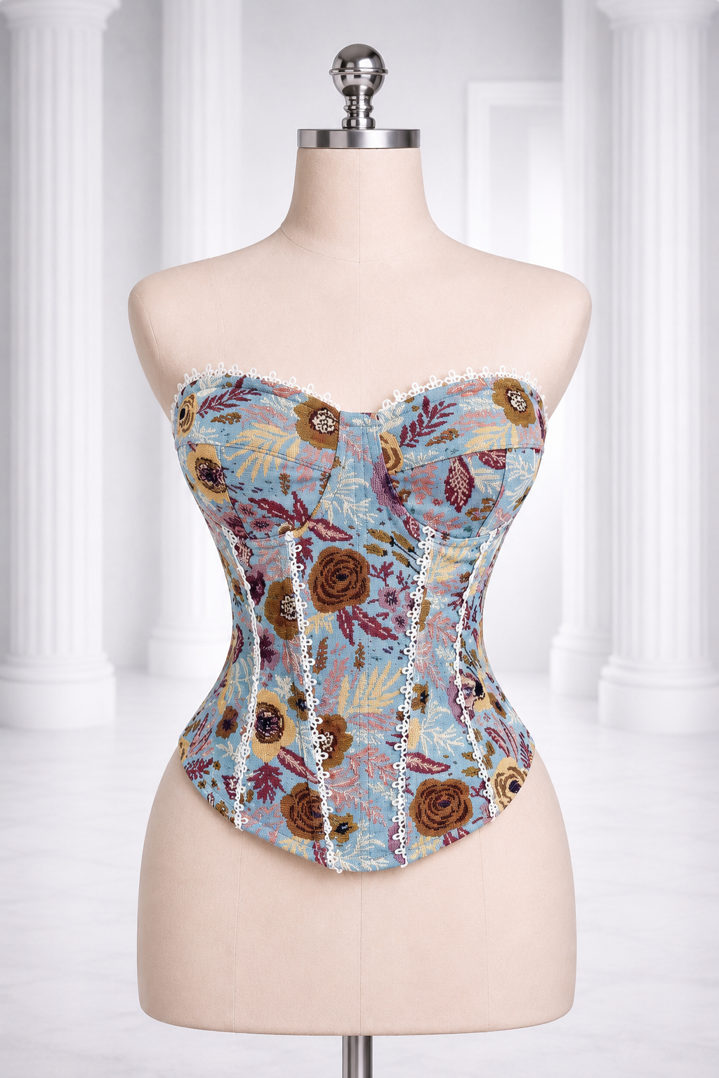 Vintage Bloom Corset