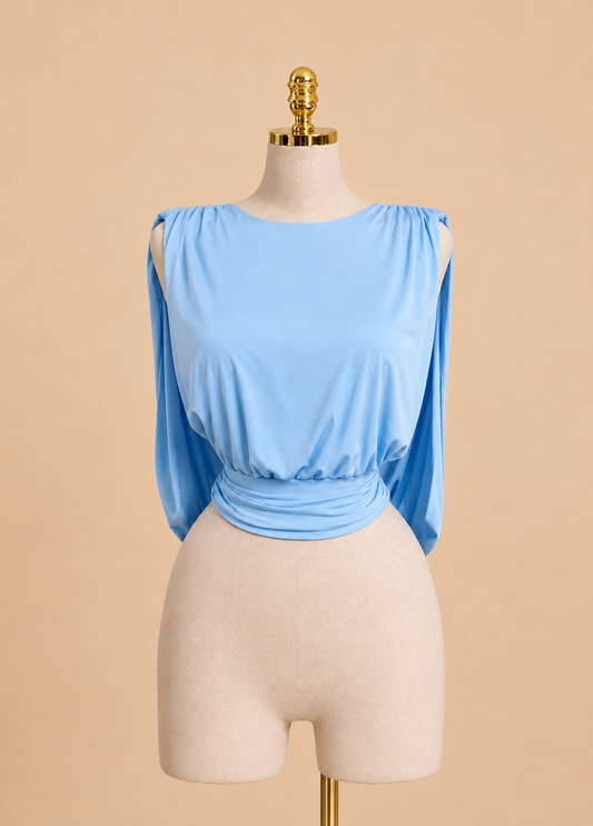 Monet Draped Top