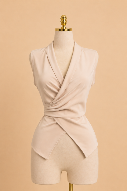 Madeline Wrap Top
