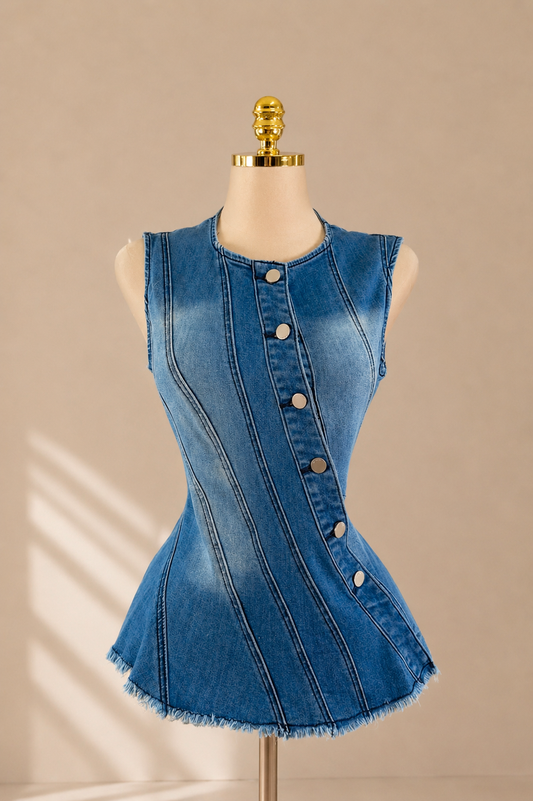 Valerie Denim Vest