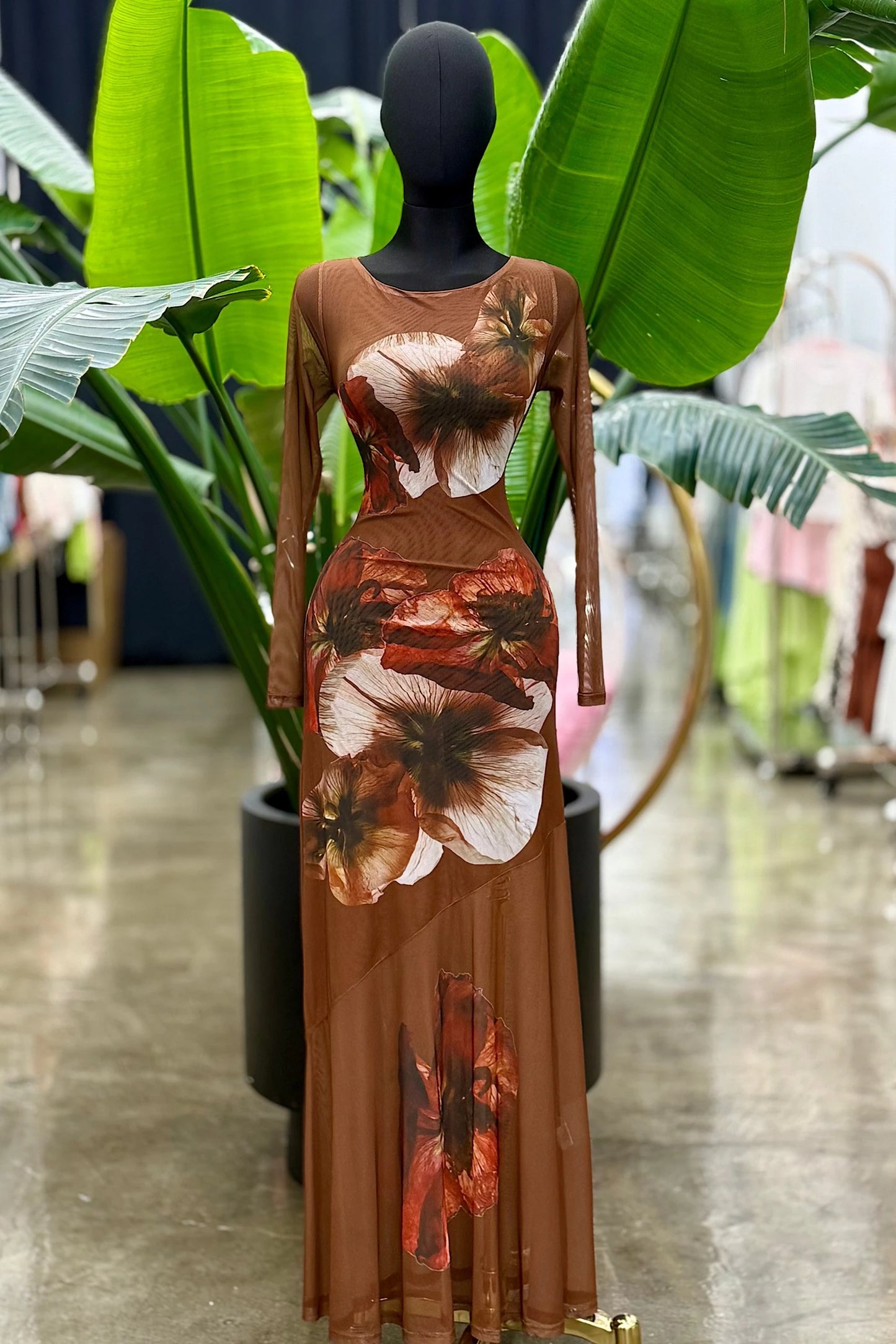 Amber Bloom Dress