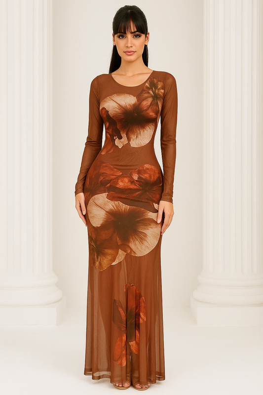 Amber Bloom Dress